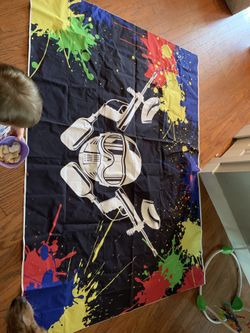 Paintball Birthday Vinyl Banner