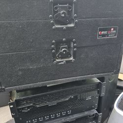 Odyssey Carpet Amp Rack Case For PA Sound