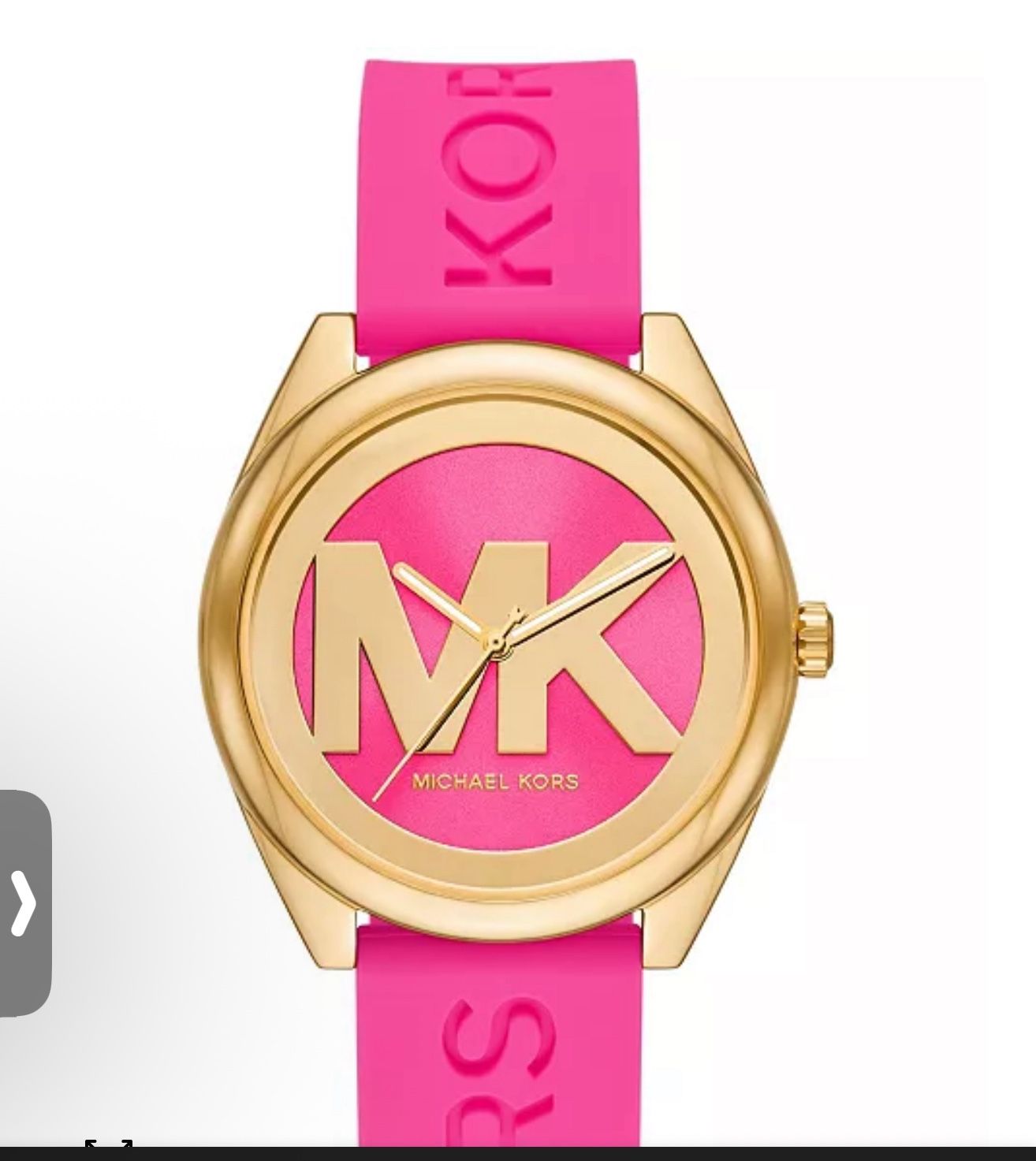 Michael Kors Woman’s Right Pink And Gold