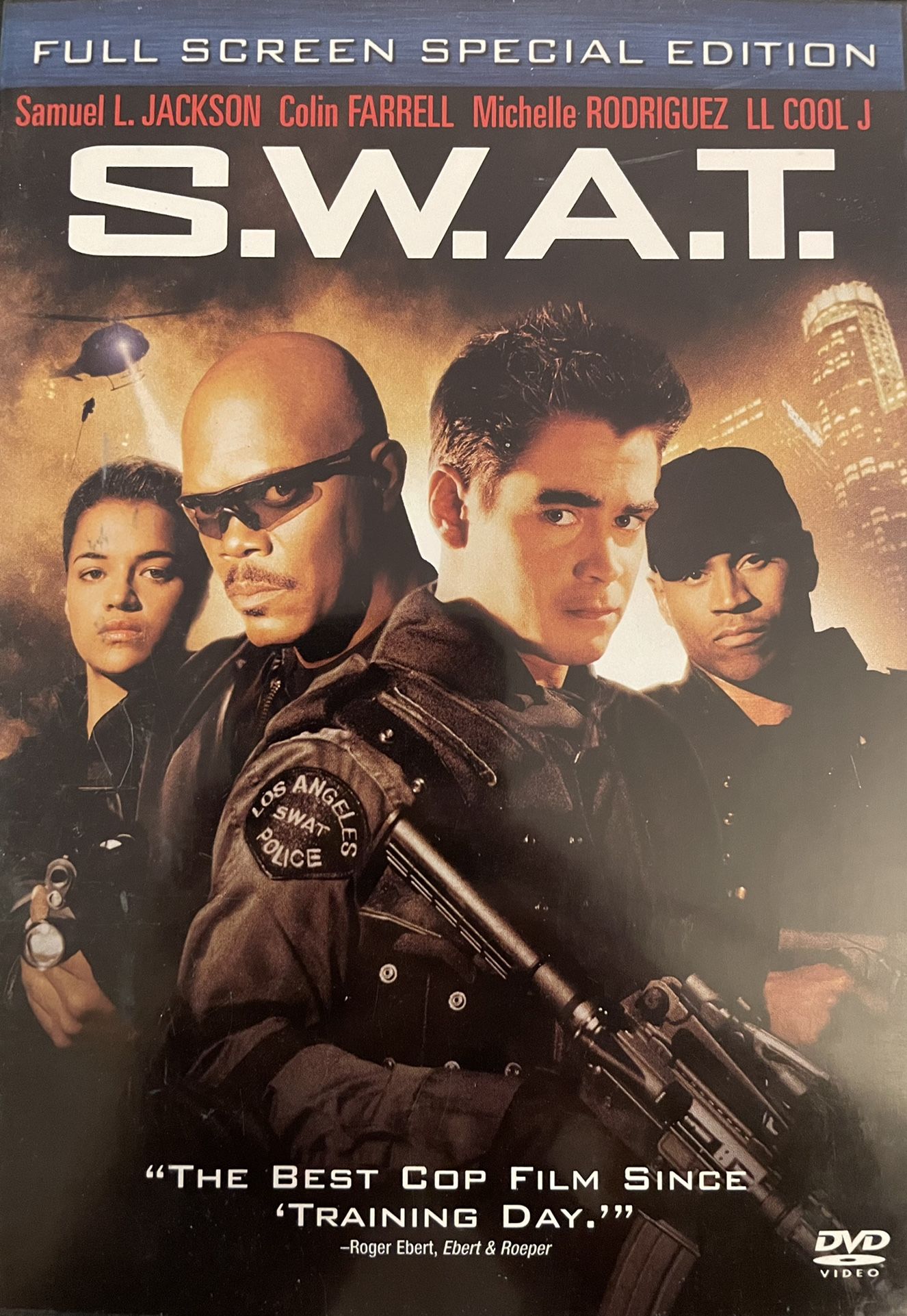 S.W.A.T. Full-Screen Special Edition (DVD-2003) LL COOL J + Samuel L Jackson!