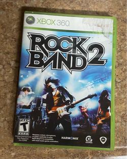 Xbox 360 Rock band 2 like new