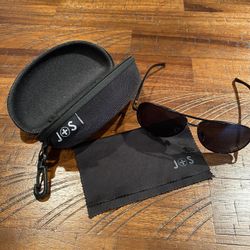 J+S Vision Aviator Sunglasses  
