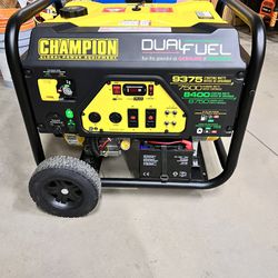 Champion Generator - 9375 Starting/7500 Running