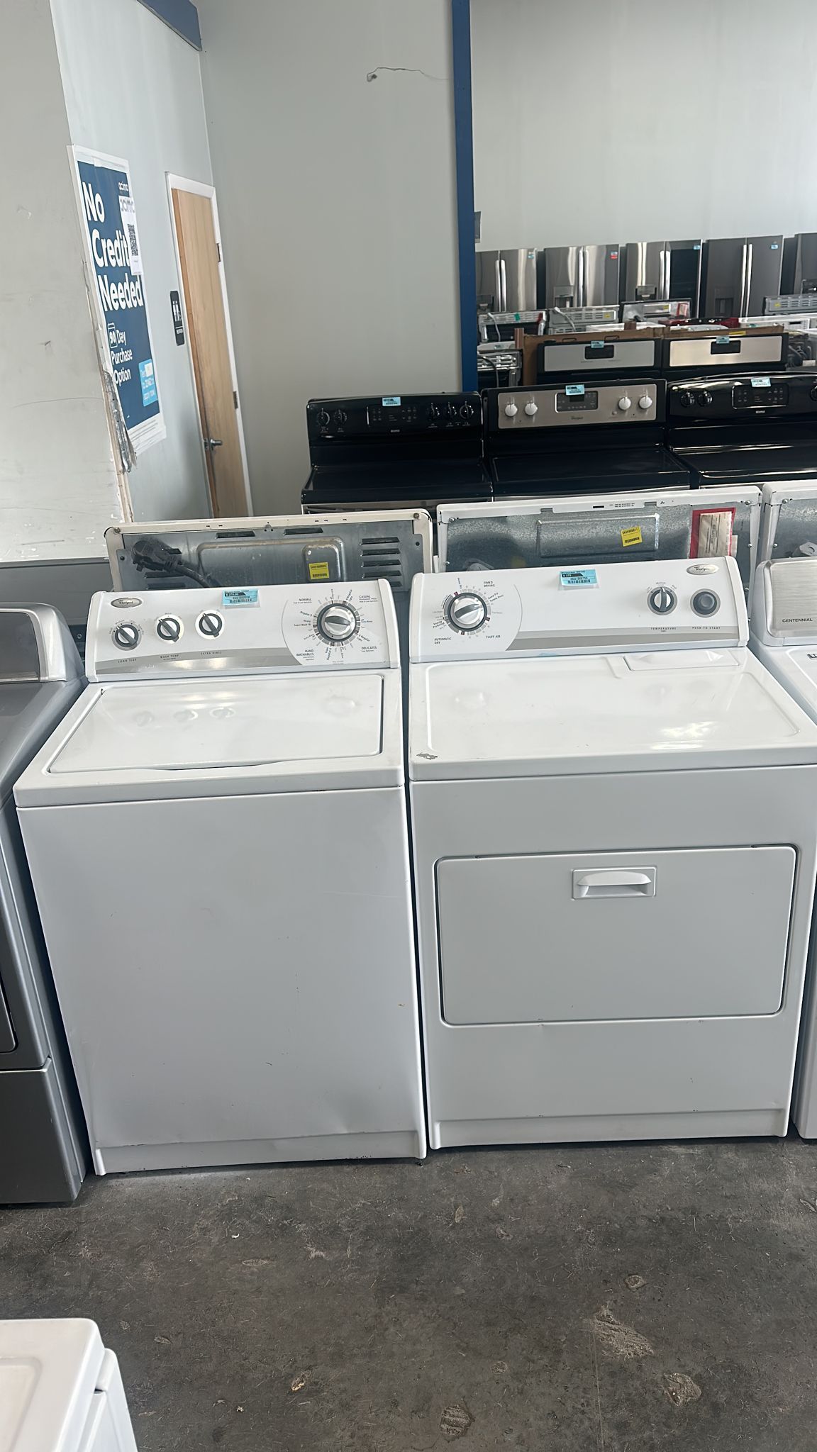 Whirlpool Set Washer & dryer
