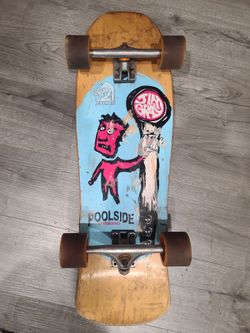 Vintage Skateboard Jim gray