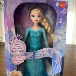 Disney Frozen Singing Elsa Doll – New in Damaged Box