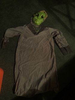 Kids alien costume with mask Large