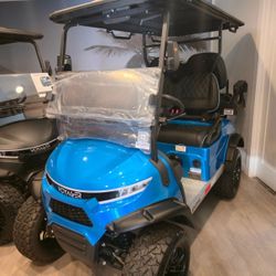 2025 Voyager Patriot 4-Passenger Lifted 72-Volt Street Legal LSV Golf Cart