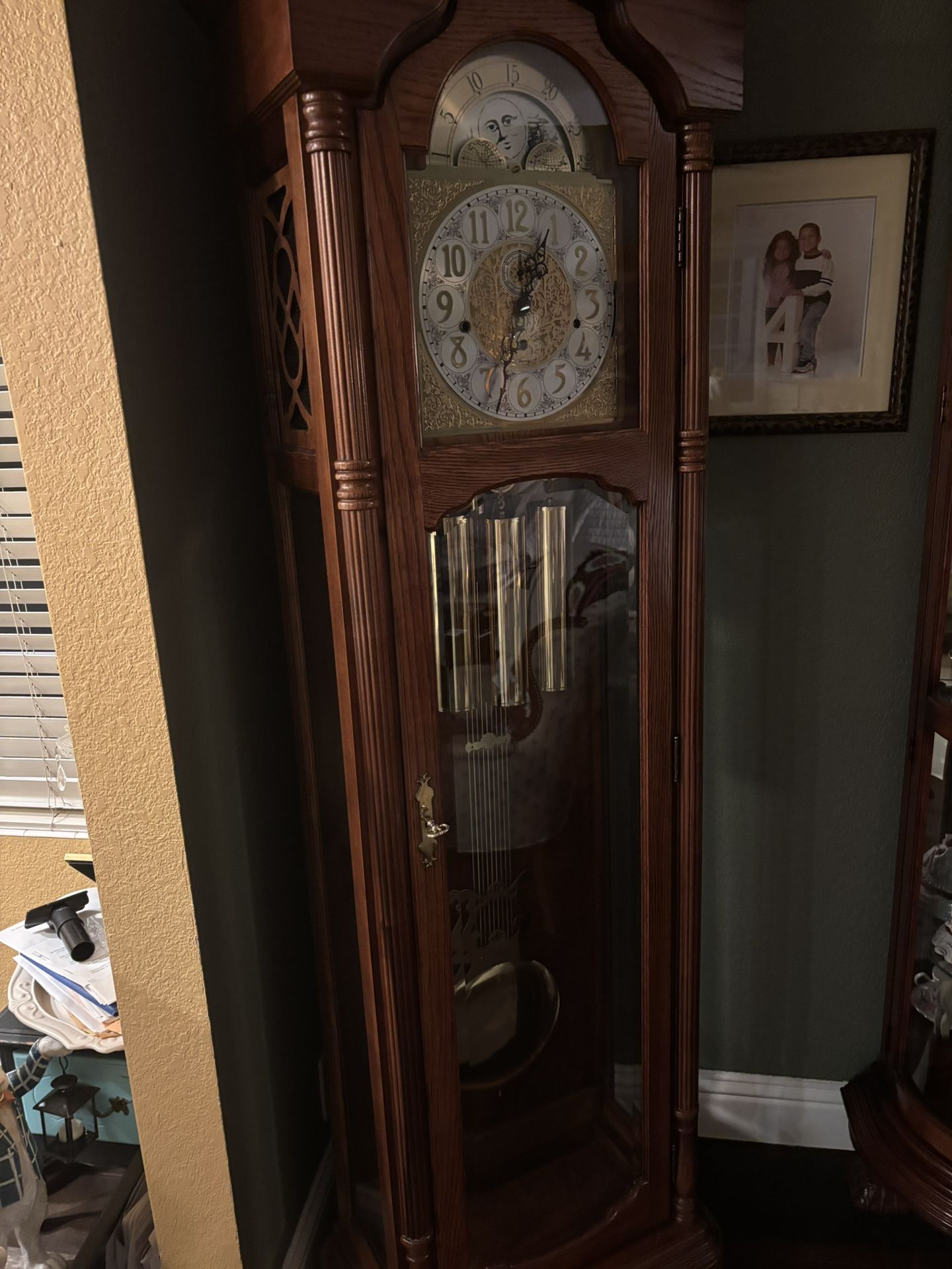 1987 Ridgeway Grandfather Clock