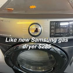 Like New Samsung Gas Dryer