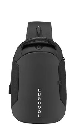 Crossbody bag usb charging chest pack