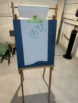 Double-sided Drawing Easel With Paper Roll $10
