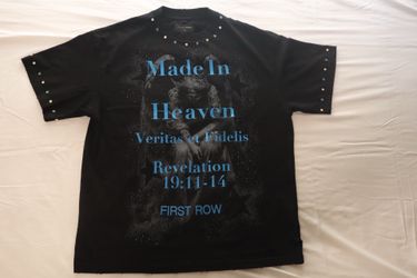 Black and blue t shirt