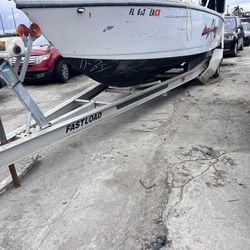 2000 Boat With Trailer 