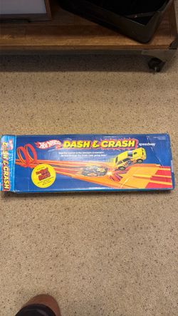Vintage Eighties Hot Wheels Dash and Crash Speedway - Sealed Parts In Box