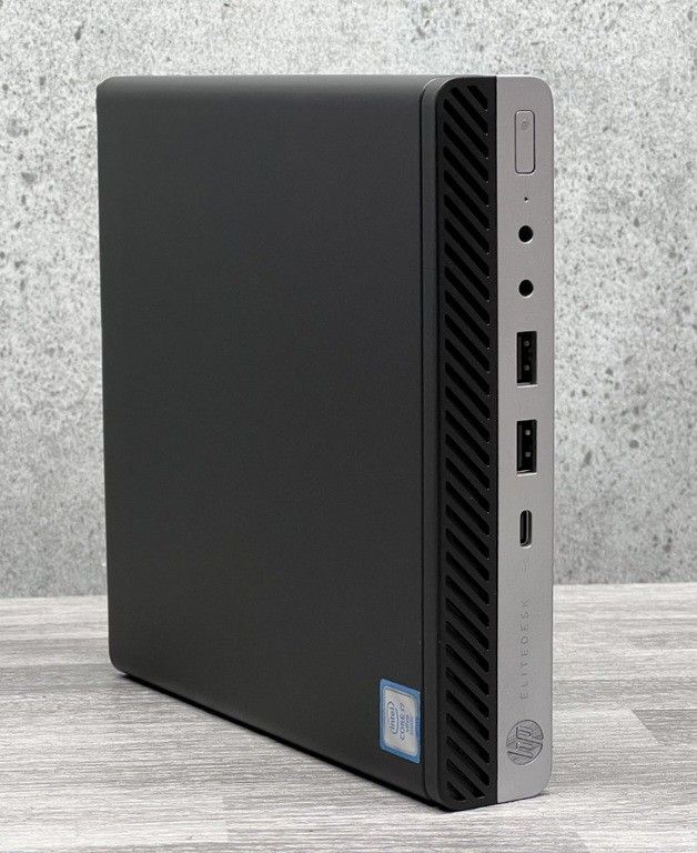 Intel Core i7 HP EliteDesk PC 16 GB RAM 256 GB SSD USB C Port/Wi-Fi & Bluetooth Wireless Windows 11 Professional