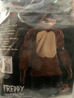 Freddy kids costume