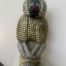 Handsome Baboon Statue from France