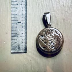 Silver Locket - $30