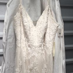 New Wedding Dress With Tags