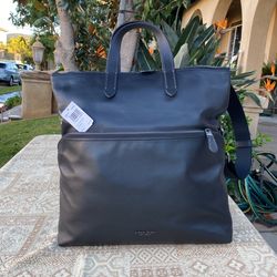 Coach Black Lamb Leather Tote Paid $590, NWT $149