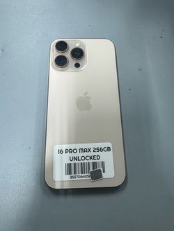 iPhone 16 Pro Max 256gb Unlocked