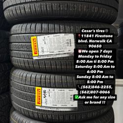235/45R18 PIRELLI PZERO A SET OF FOUR NEW TIRES, INCLUDES MOUNTING AND BALANCING WITH WARRANTY, ASK  ME FOR ANY SIZE OR BRAND, WE HAVE THE BEST PRICES