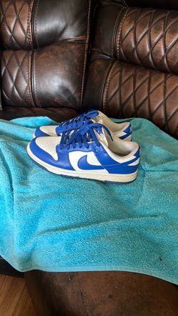 Nike Dunk Low Blue and White Sneakers size 7