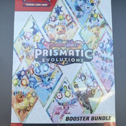 Pokémon Prismatic Evolution Booster Bundle 