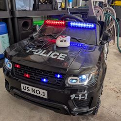 Tobbi police car ride on car remote control
