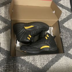 Air Jordan 12 Retro Black Taxi Size 9