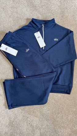 Alo Quarter-Zip-Hoodie Set