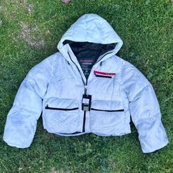 Prada Puffer Jacket Women’s Crop Top 