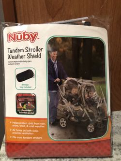 Double stroller cover