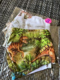 Dinosaurs Face Mask