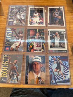 19 card NBA Rookie Lot 90’s and up