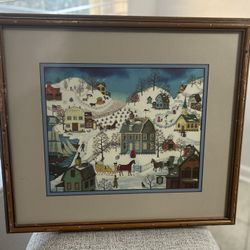 Linda Nelson Stocks - The Chimney Sweeps 1985 Framed