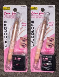 L.A. Colors Brow Duo Highlight & Concealer – 2 Pack