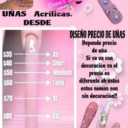 Ago Uñas Acrílicas Chicas !! 