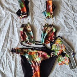 Becca Reversible Bathing Suit "New"