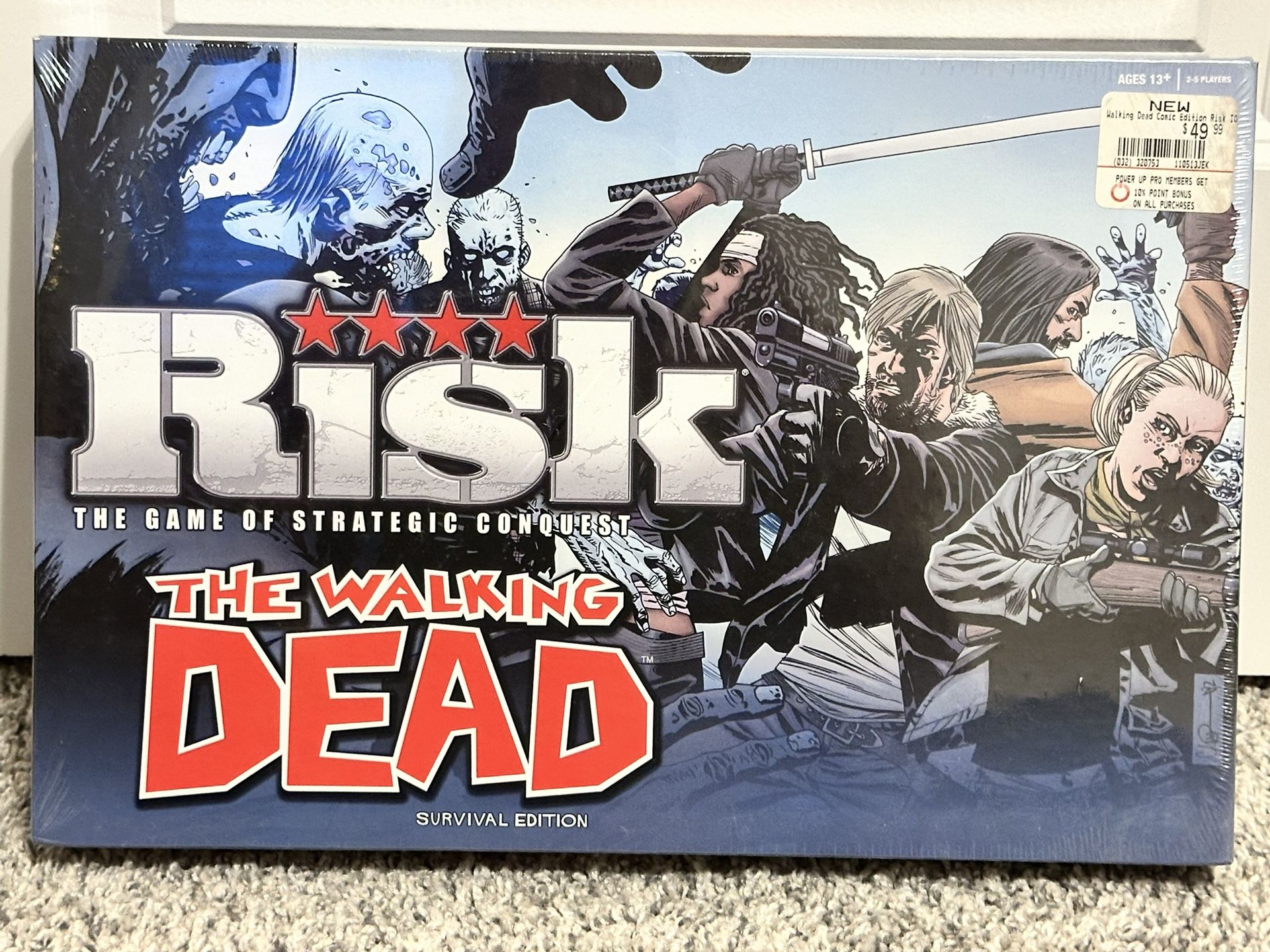The Walking Dead - Risk Survival Board Game - Limited Edition
