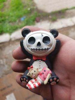 Furrybones Panda NEW MINT in box & SIGNED !!