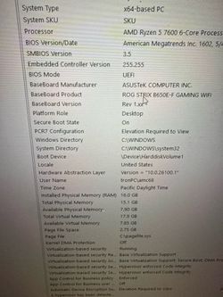 Gaming pc and monitor