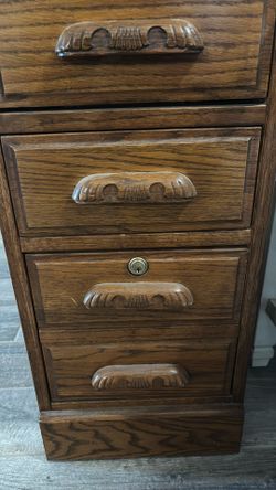 Would Oak Roll Top Desk