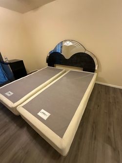 King frame and box spring FREE
