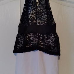 Junior's Halter Dress Size Small