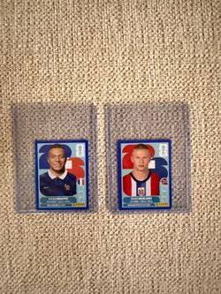 Mbappe and Haaland blue border