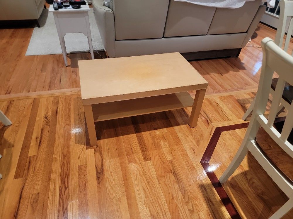 Maple Veneer Table