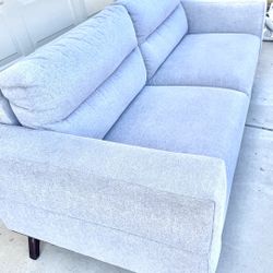 Modern Light Gray Large Sofa 
