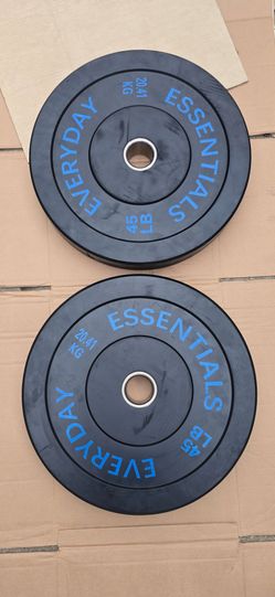 2-Inch Olympic Bumper Plates- Read full description